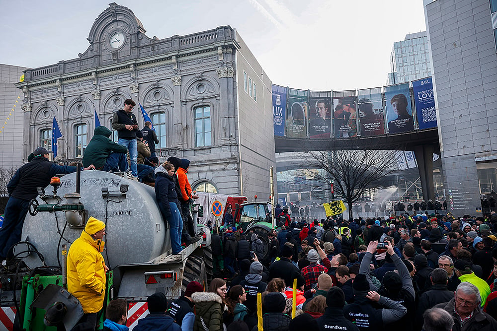 Europe Farmers Protests 