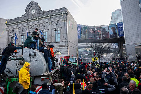 Europe Farmers Protests