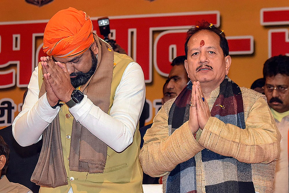Bihar Dty CMs in Patna