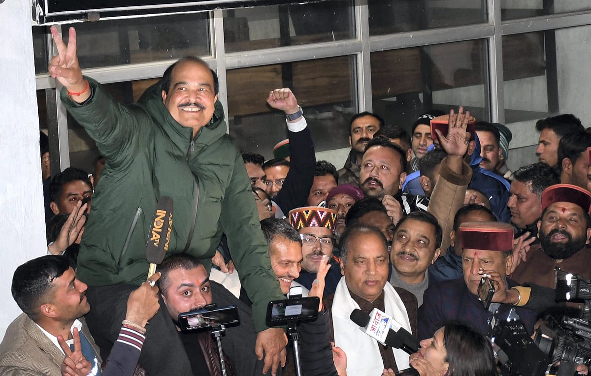 PTI : BJP Himachal Pradesh candidate Harsh Mahajan | 