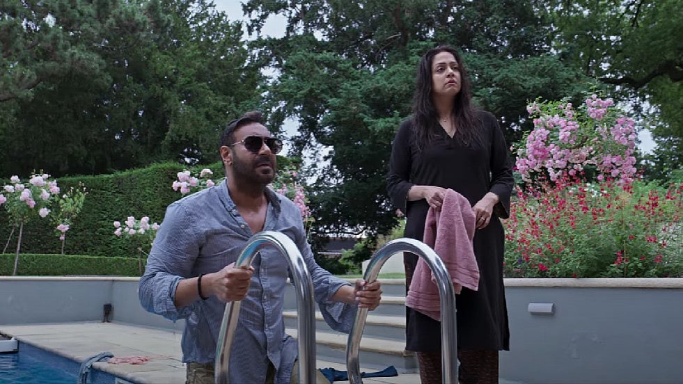 Ajay Devgn and Jyotika in 'Shaitaan' - YouTube