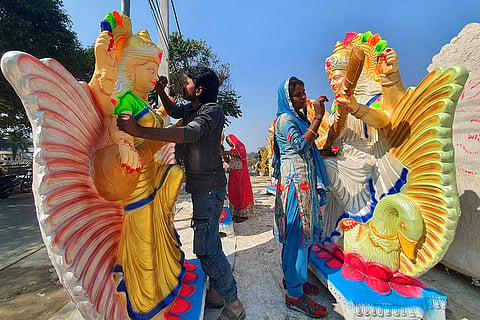 Basant Panchami preparations