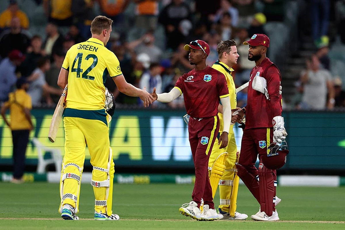 Bartlett Shines On Debut As AUS Thrash WI By 8 Wickets In 1st ODI