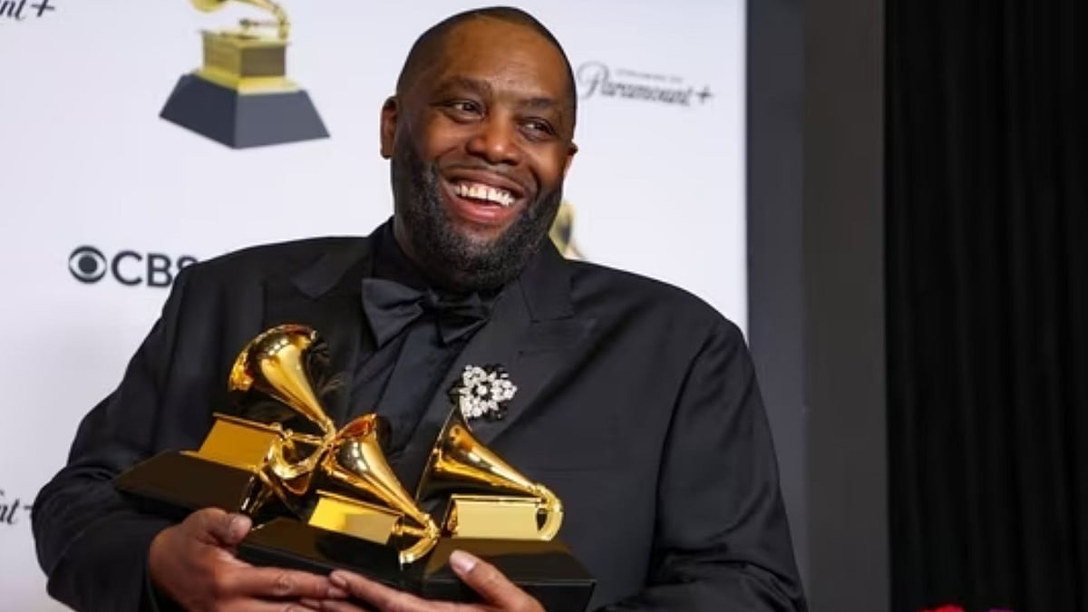 Killer Mike at 2024 Grammys  - Reuters