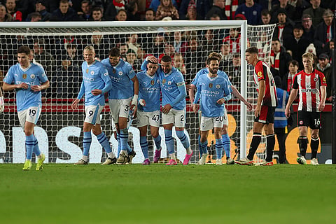 English Premier League: Brentford vs Manchester City
