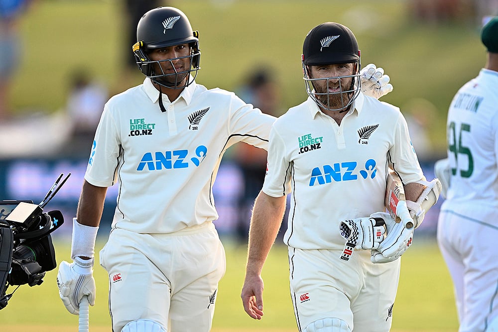 | Photo: Andrew Cornaga/Photosport via AP : New Zealand vs South Africa First Test: Day 1