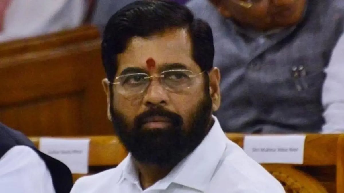 PTI : Maharashtra Chief Minister Eknath Shinde.