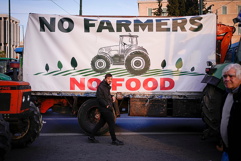 Greece Farmers Protest