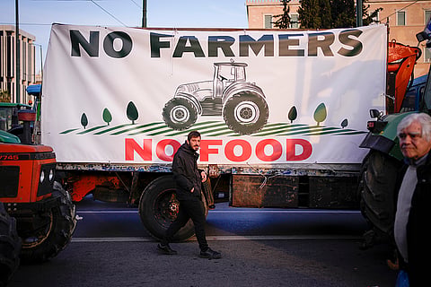 Greece Farmers Protest