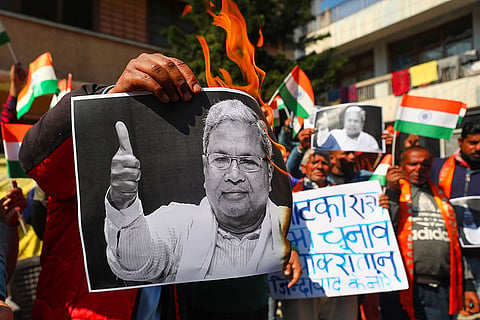 Shiv Sena Dogra Front protest