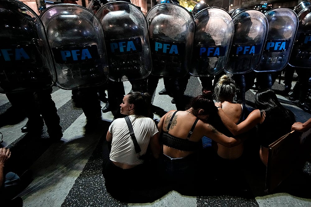 Argentina anti-government protests 