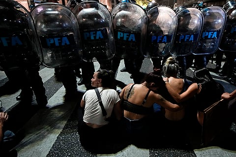 Argentina anti-government protests 