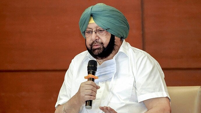 PTI : Former Punjab CM Amarinder Singh  |