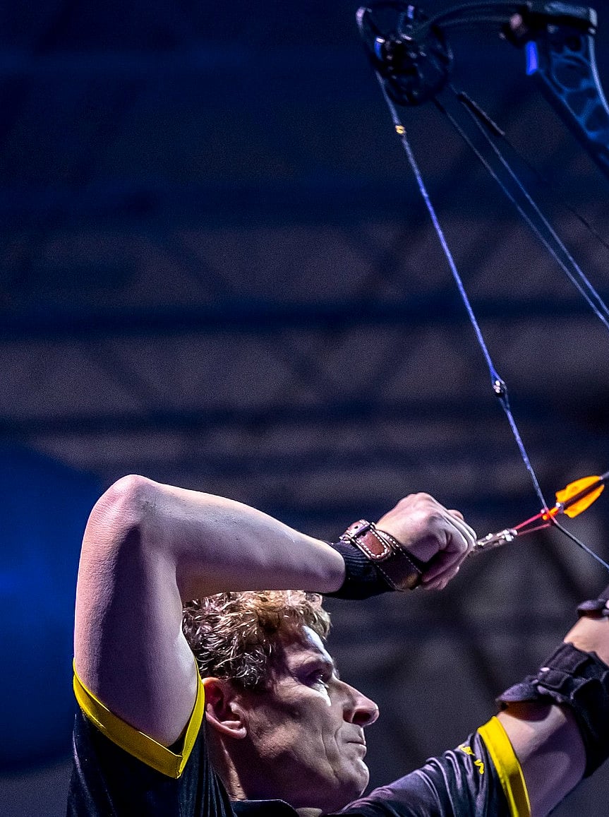 (Photo: X/World Archery) : Indoor Archery World Series finals, The Vegas Shoot 2024.
