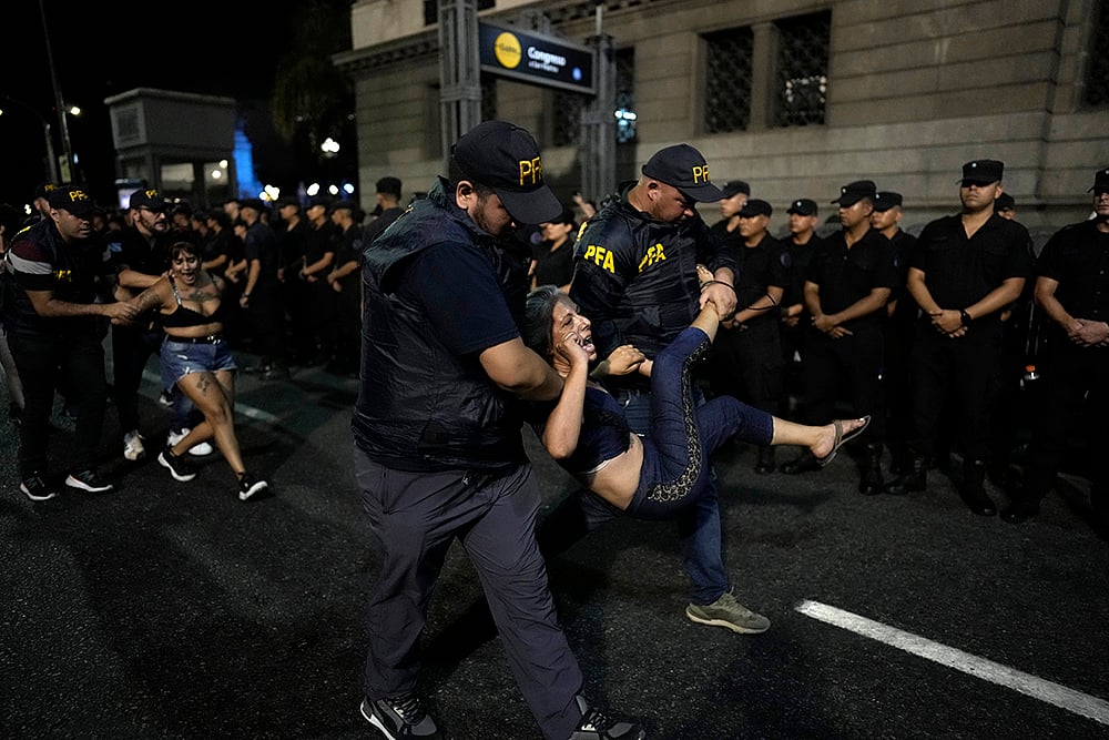 Argentina anti-government protests 
