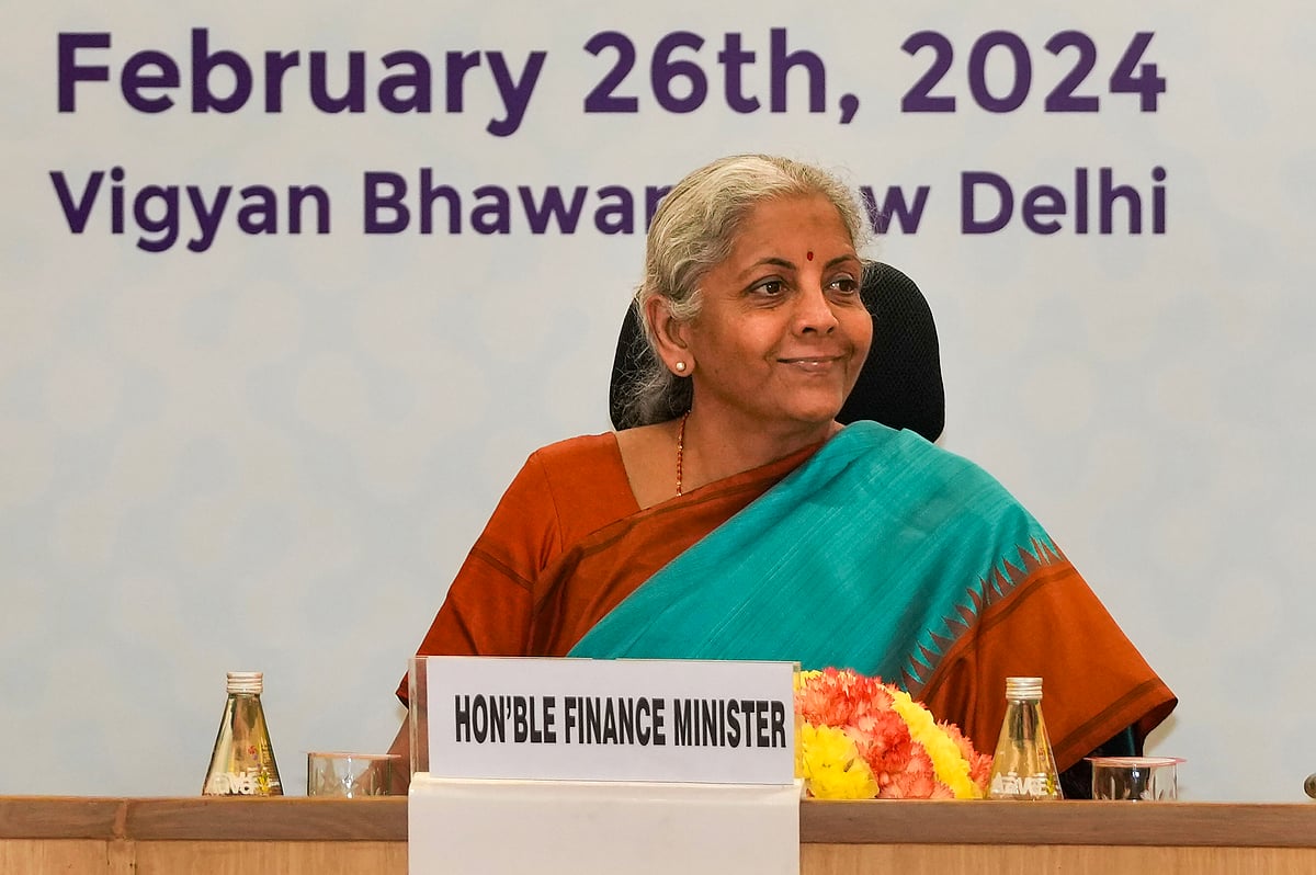 PTI : Finance Minister Nirmala Sitharaman