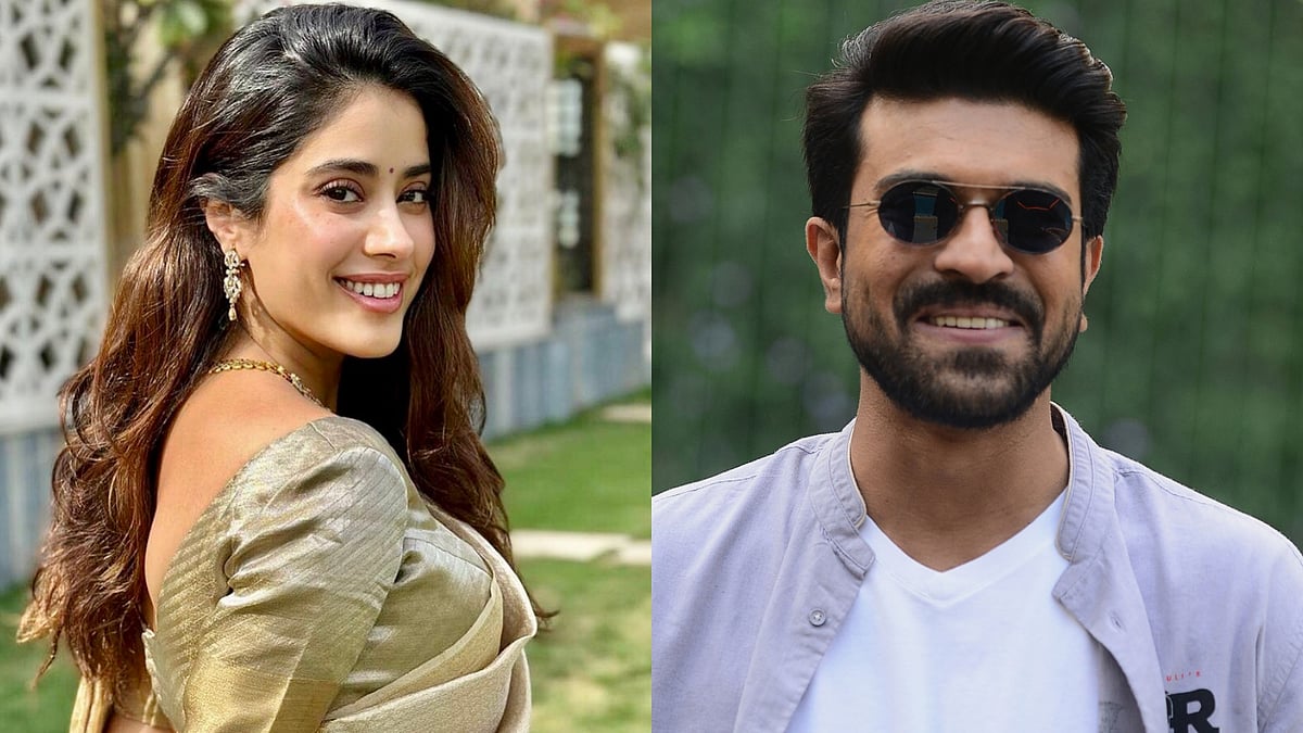 Google : Janhvi Kapoor and Ram Charan