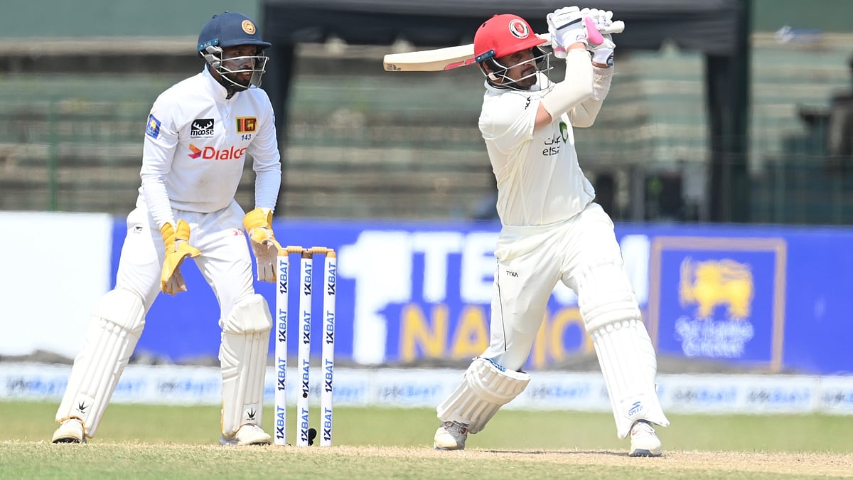 Photo - X/ACBofficials : Sri Lanka defeated Afghanistan by 10 wickets in their one-off Test match.