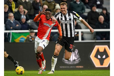 English Premier League: Newcastle United vs Luton Town