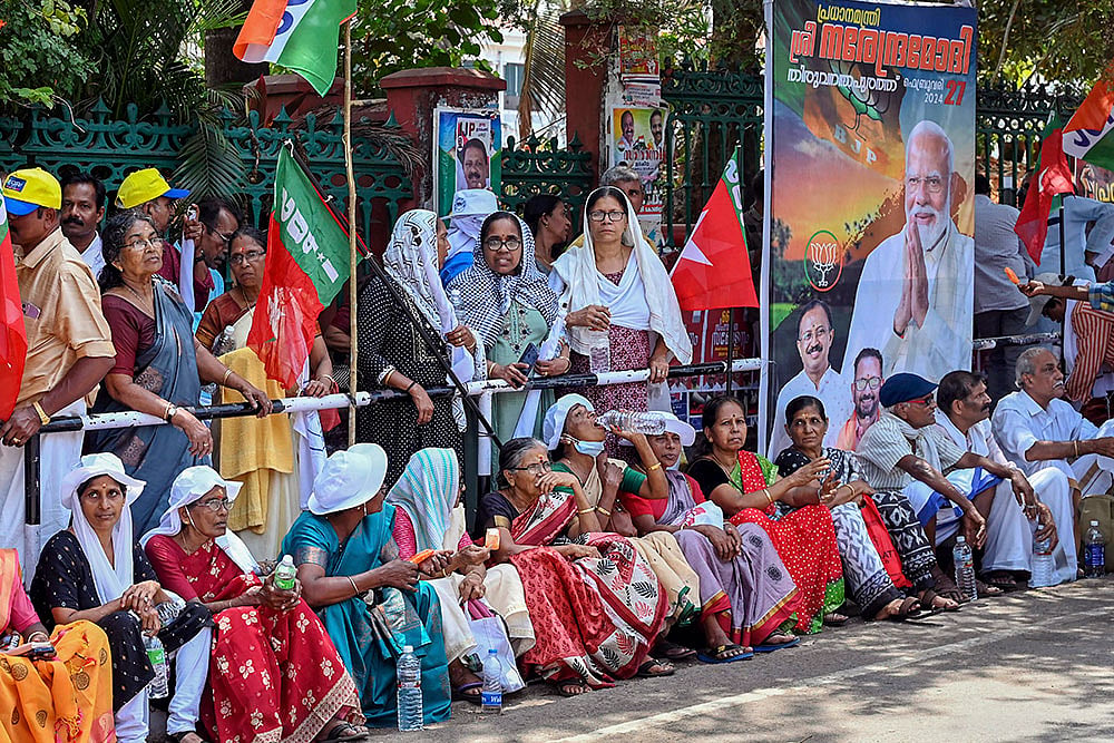 Kerala Padmasaliya Sangham protest