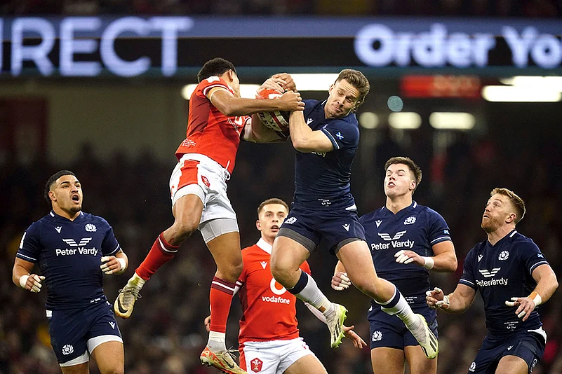 Six Nations Rugby Union Match: Scotland vs Wales
