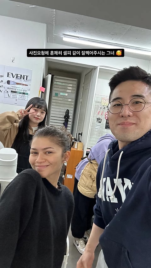 Zendaya At Ancci Brush House