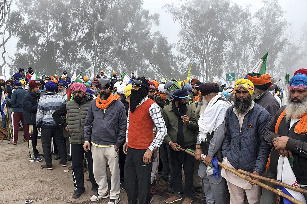 Farmers Delhi Chalo march