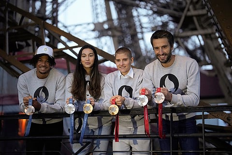 Paris 2024 Olympic medals
