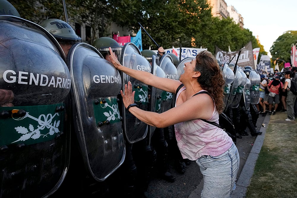 Argentina anti-government protests 