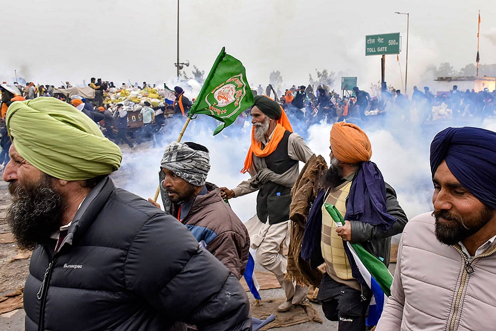 Farmers Delhi Chalo march