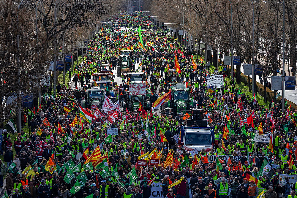 Spain Farmers Protest