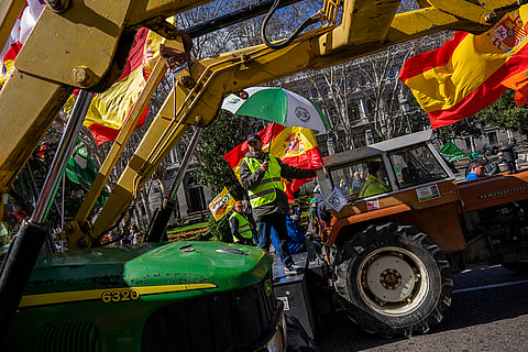 Spain Farmers Protest