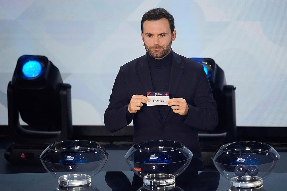 France Soccer UEFA Nation League Draw