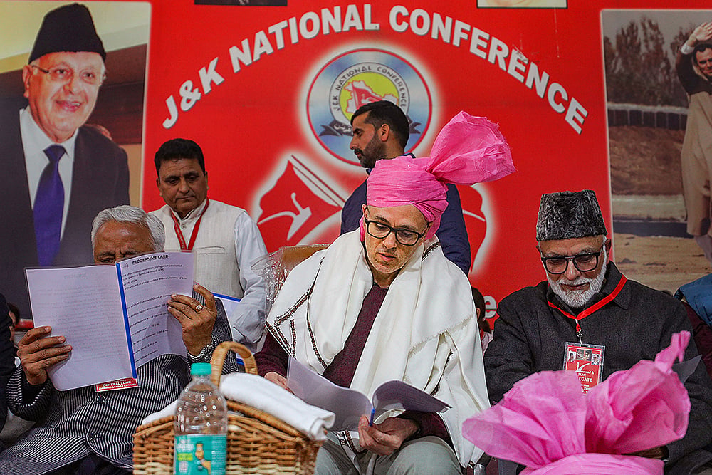 J&K National Conference delegates session