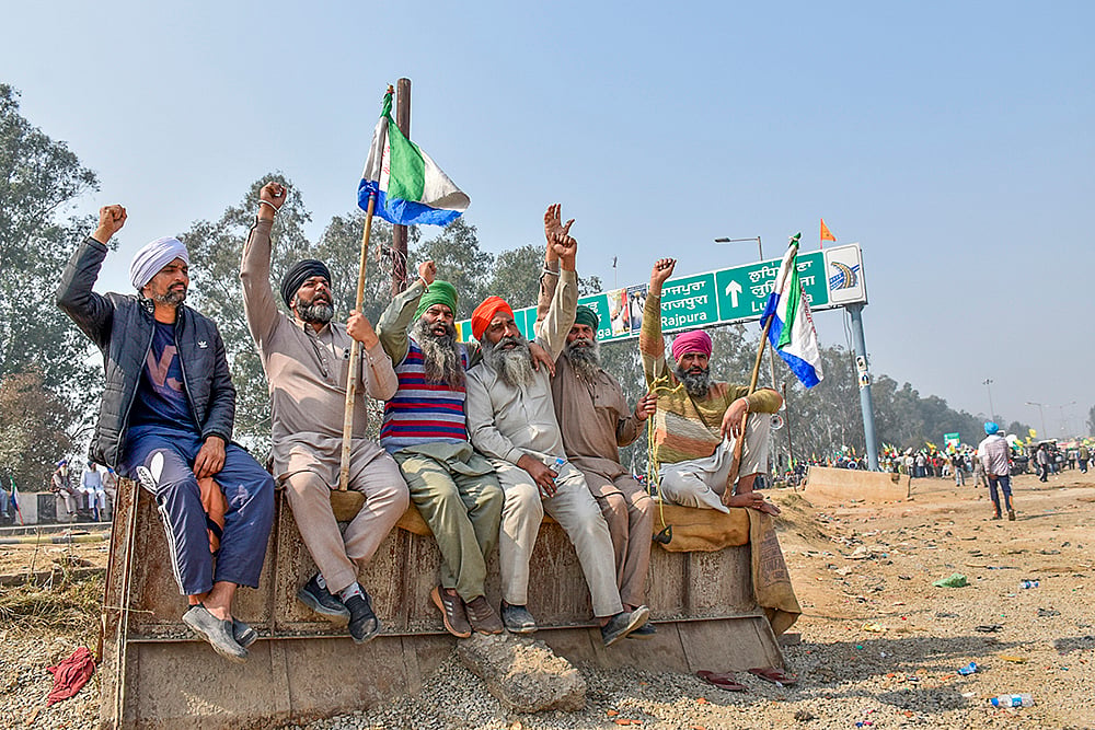 Farmers march: Security at Shambhu border