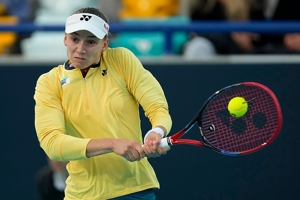Abu Dhabi Mubadala Tennis: Elena Rybakina vs Danielle Rose Collins