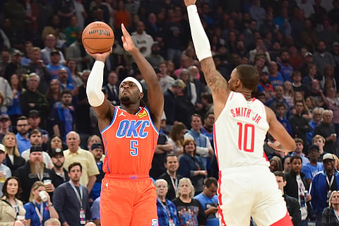 NBA 2023-24: Oklahoma CIty Thunder vs Houston Rockets