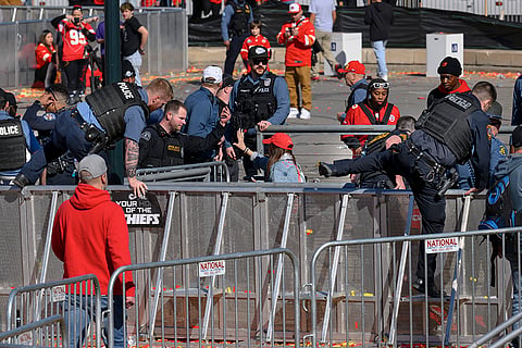 Super Bowl Chiefs Parade Football