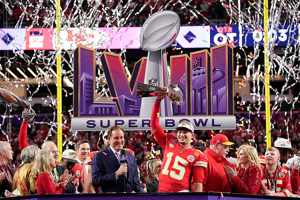 | Photo: AP/George Walker IV : Super Bowl Football: San Francisco 49ers vs Kansas City Chiefs