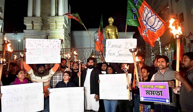 Sandeshkhali Violence| - PTI