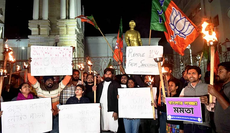 Sandeshkhali Violence| - PTI