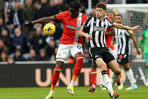 English Premier League: Newcastle United vs Luton Town