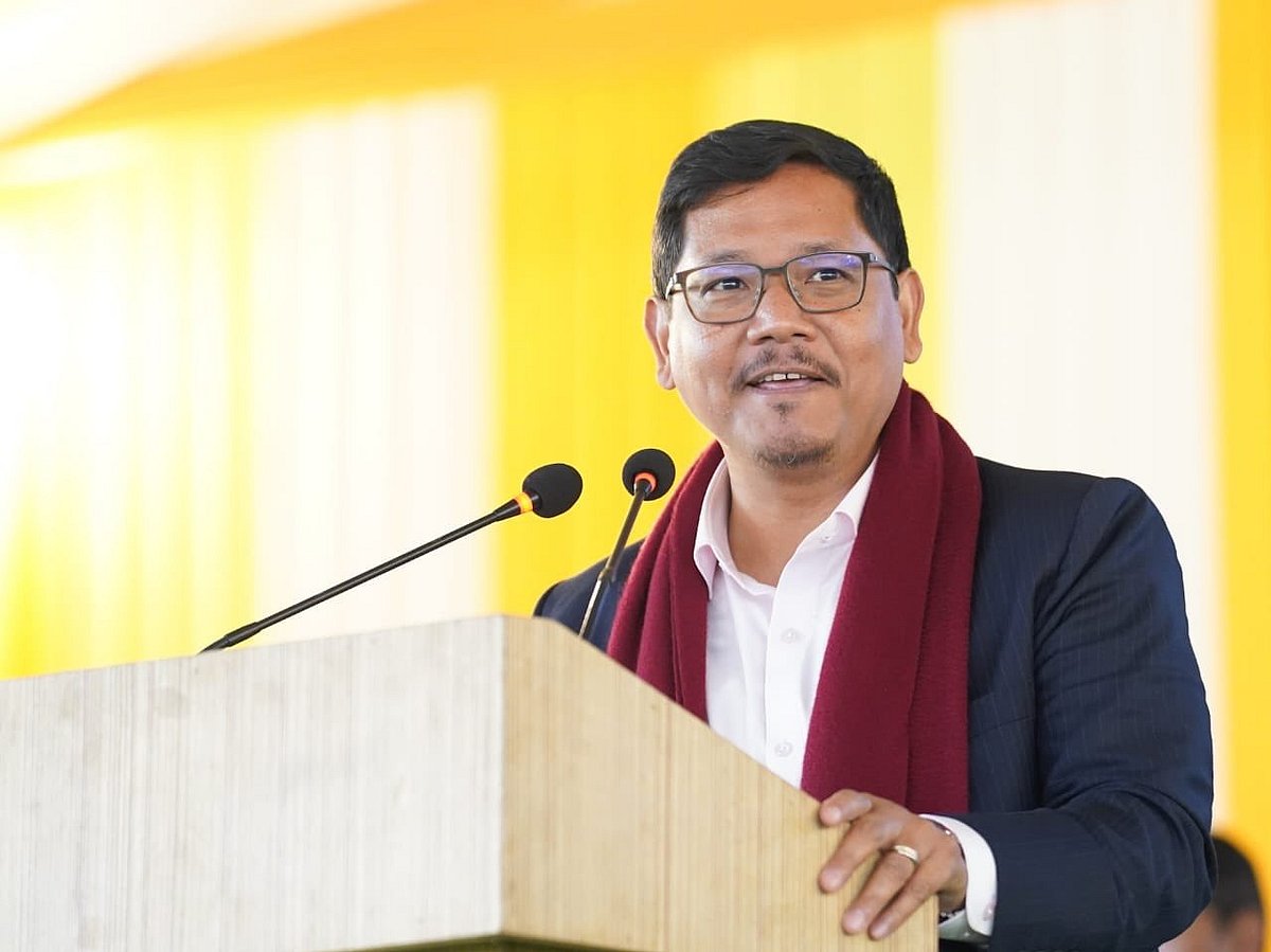 X/Conrad K Sangma : Meghalaya Chief Minister Conrad Sangma