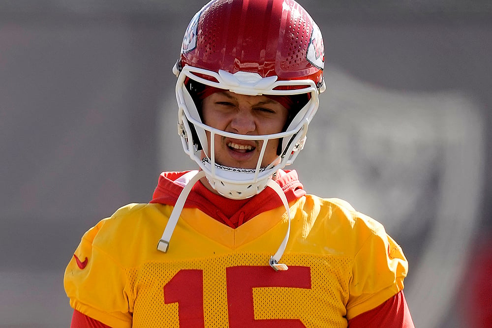 Super Bowl LVIII: Kansas City Chiefs practice