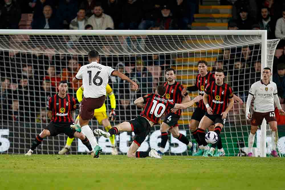 English Premier League 2023-24: Bournemouth vs Manchester City