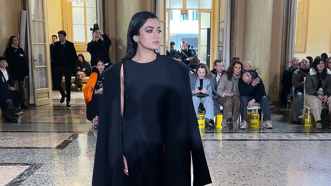 Instagram : Rashmika Mandanna at Milan Fashion Week 2024