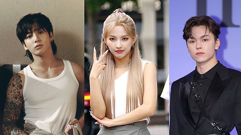 Jung Kook, Jeon So-yeon, Vernon