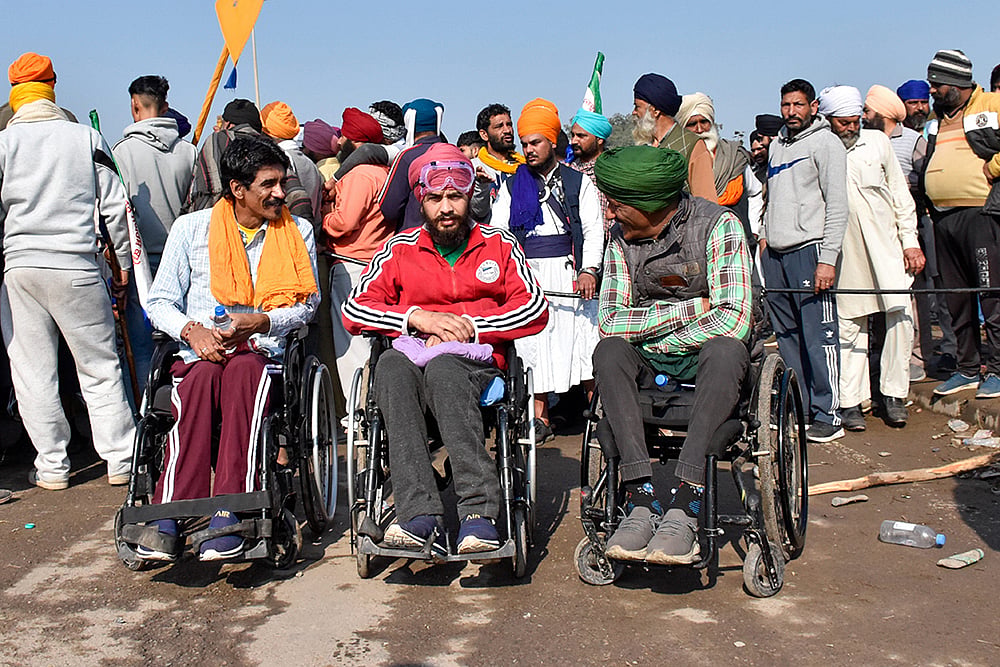 Farmers march: Security at Shambhu border
