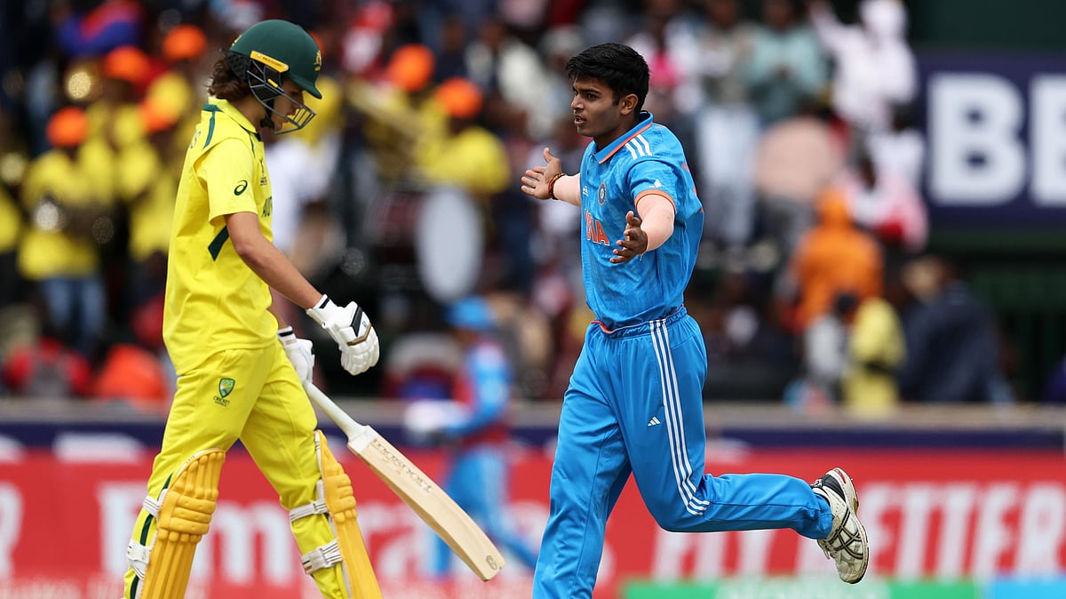 ICC Photo : India will need a record run-chase if they are to win their sixth U-19 WC.
