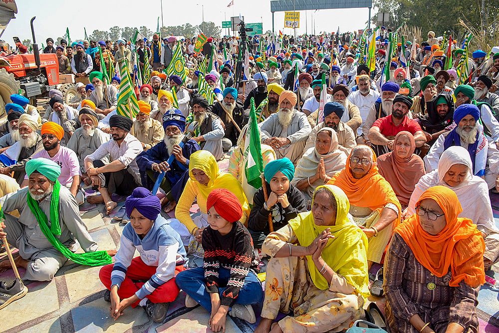 Farmers Delhi Chalo march
